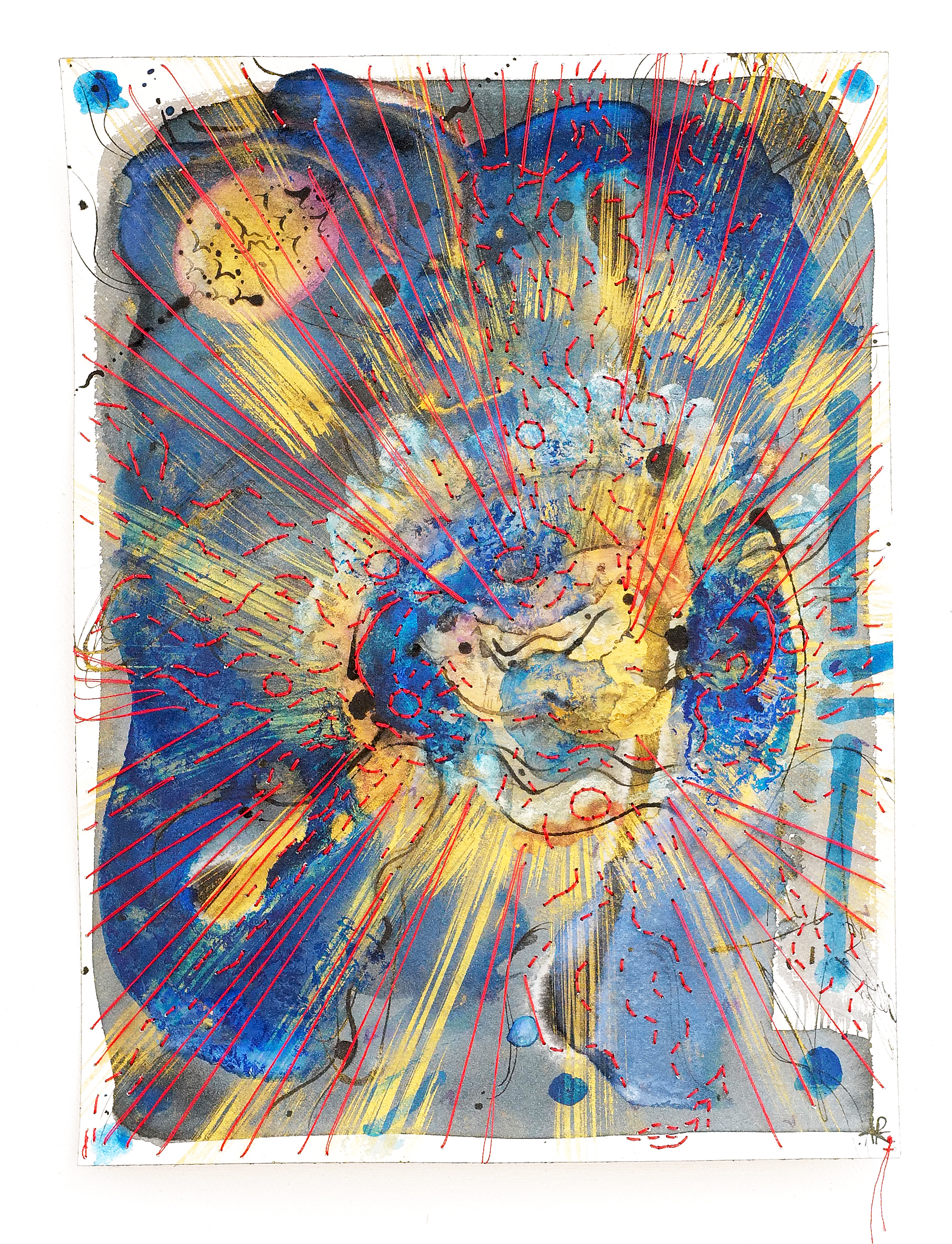 Two Kissing Creatures